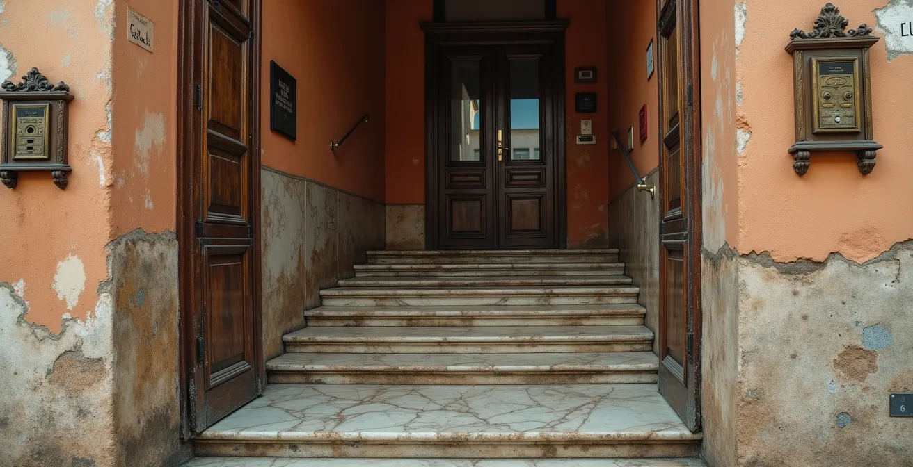 Vista detallada de elementos críticos a revisar en comunidad de vecinos para inversión inmobiliaria