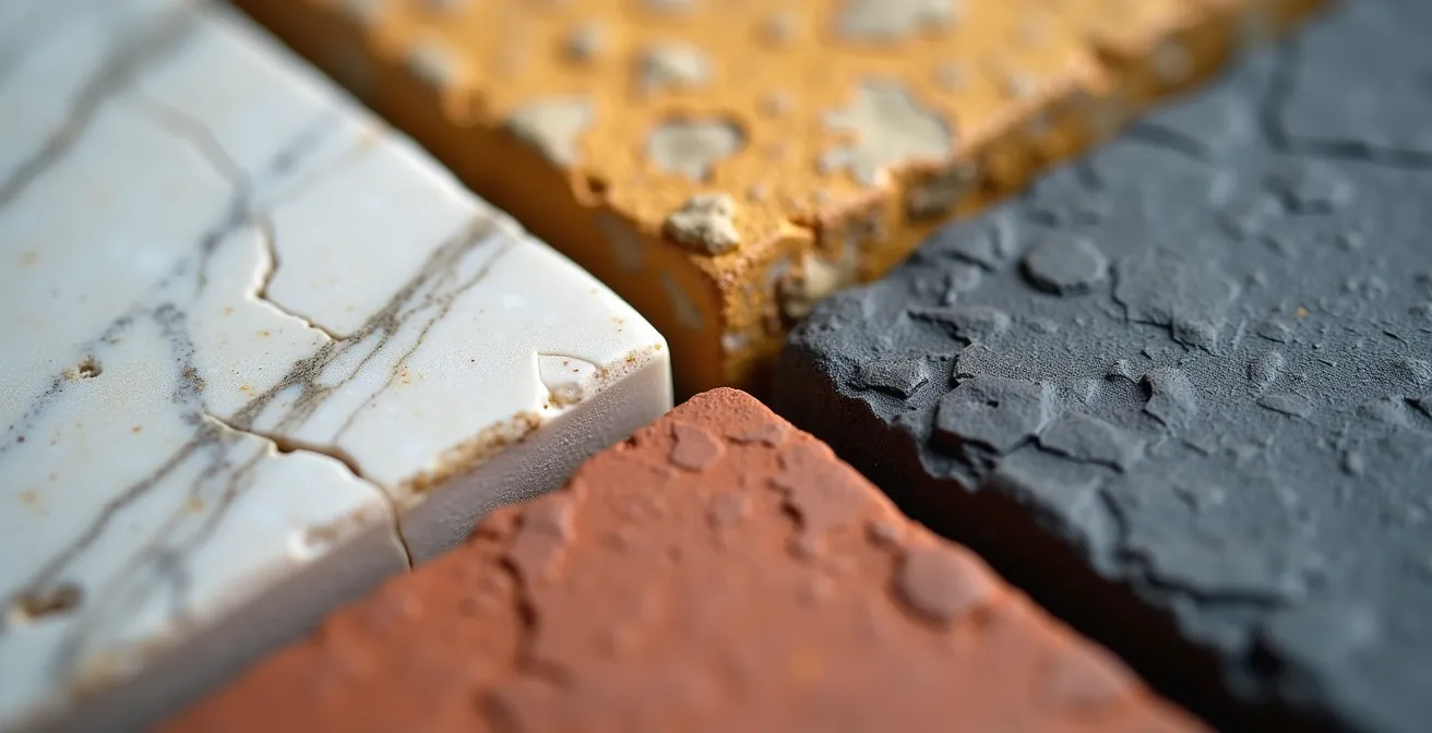 Composición visual abstracta representando la diversidad fiscal española