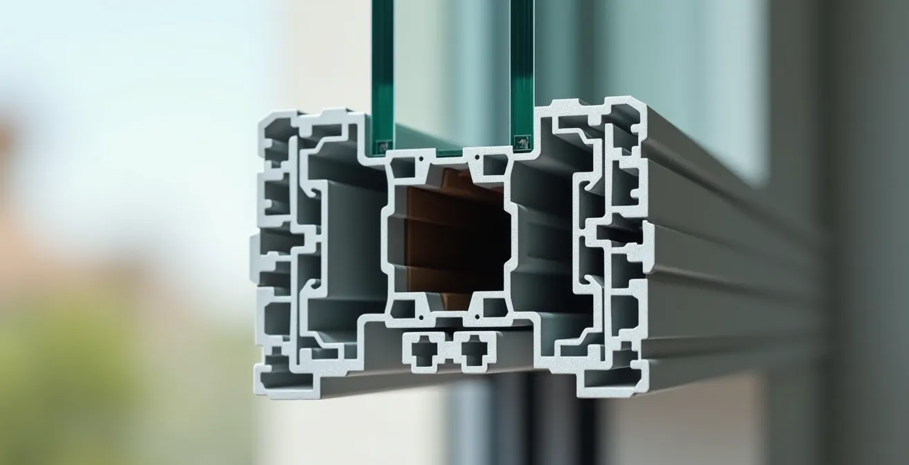 Comparación visual de ventanas tradicionales versus ventanas de alta eficiencia en vivienda española