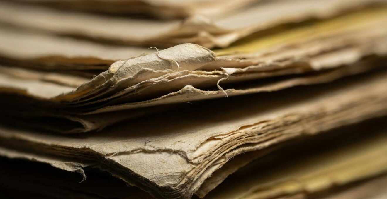 Detalle macro de páginas de código civil español con sombras dramáticas