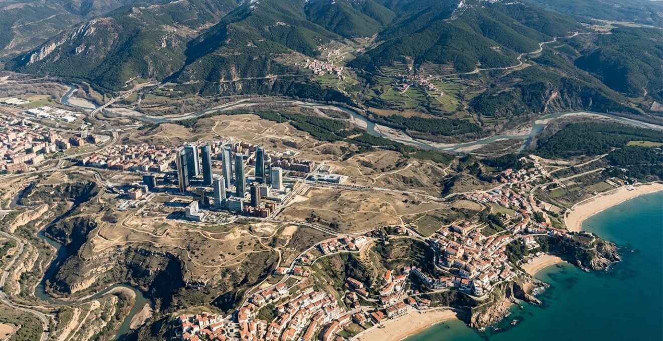 Mapa visual de España mostrando variación del AJD por regiones