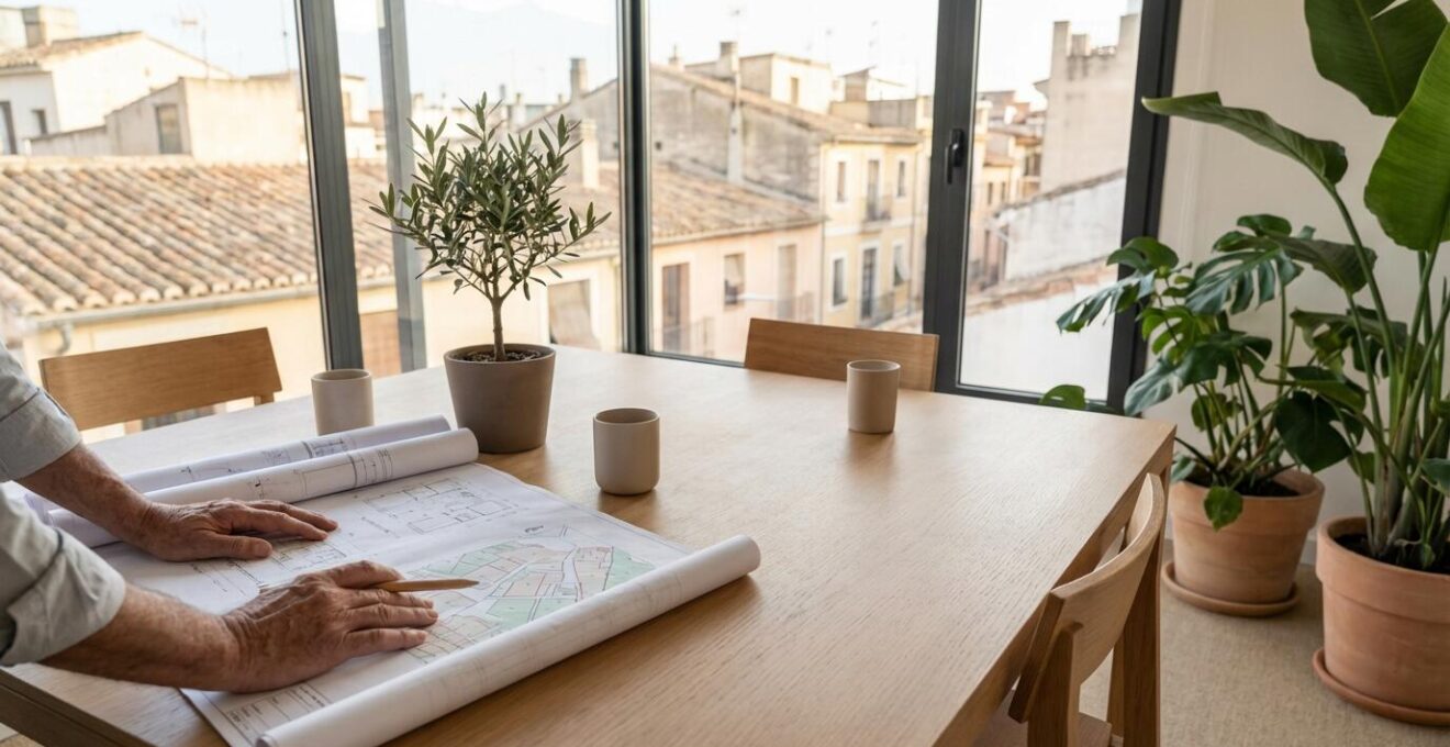 Inspección profesional de documentos urbanísticos y planos de propiedad en España