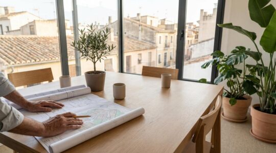 Inspección profesional de documentos urbanísticos y planos de propiedad en España